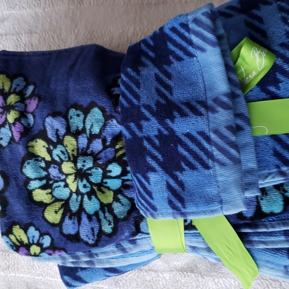 vera bradley bath towels